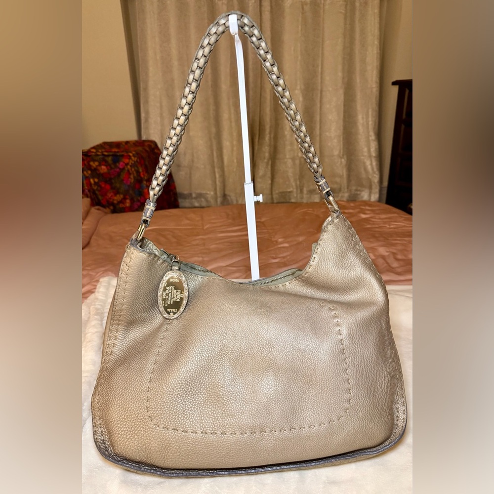 Fendi Selleria Vintage Metallic Hobo Shoulder Bag COA - Picture 4 of 16